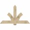 Ekena Millwork Redmond Rough Sawn Timber Gable Bracket, Douglas Fir, 60"W x 38"H x 4"D x 6"F, 15/12 Pitch GBW060X38X0406RED00RDF - alternate 1